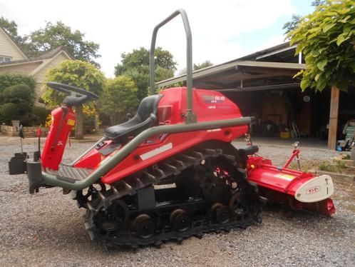 Zeer nette DIESEL Yanmar rups minitractor met frees, Tuin en Terras, Zitmaaiers, Zo goed als nieuw, 120 cm of meer, Elektrische starter