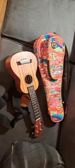 Knobbout Ukelele met Tas - Zo Goed Als Nieuw!, Ophalen, Zo goed als nieuw, Ukelele
