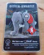 Berliner Speilkarten Dieren kwartet  Steiff dieren, Ophalen of Verzenden, Zo goed als nieuw, Kwartet(ten)