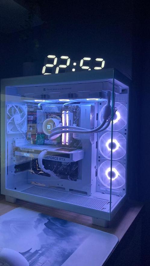 Nieuwe Gaming pc wit rtx 4060 aero, Spelcomputers en Games, Games | Pc, Nieuw, 1 speler, Ophalen of Verzenden
