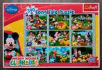 Trefl Disney puzzel Mickey Mouse Clubhouse 30 40 60 compleet, Ophalen of Verzenden, 10 tot 50 stukjes, Zo goed als nieuw, 2 tot 4 jaar