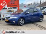 HONDA Civic 1.4 I 5 DEURS Sport AIRCO BOVAGGARANTIE, Voorwielaandrijving, Stof, Gebruikt, Zwart