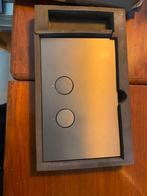 Perola LucaVaress spoelknop gunmetal, Ophalen, Nieuw, Toilet