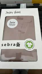 Sebra hoeslaken voor kibed junior 70x160 mt dusty rose nieuw, Ophalen of Verzenden, Nieuw, 140 tot 160 cm, Minder dan 70 cm