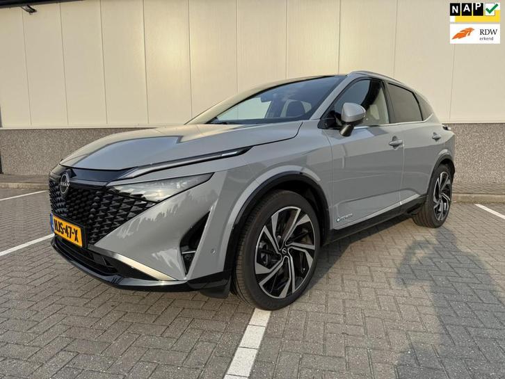 Nissan Qashqai 1.5 e-Power Tekna Plus trekhaak NIEUW, Auto's, Nissan, Bedrijf, Te koop, Qashqai, 360° camera, ABS, Adaptive Cruise Control