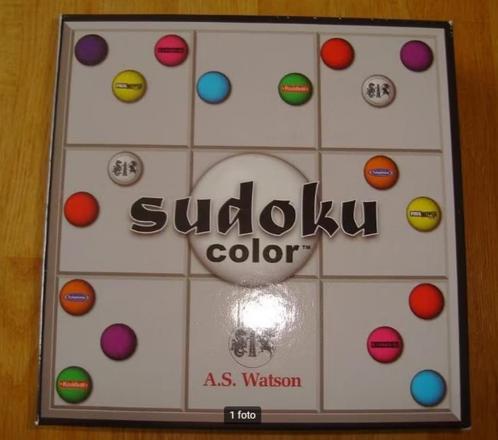 Sudoku Color, Nieuw, Hobby en Vrije tijd, Denksport en Puzzels, Nieuw, Minder dan 500 stukjes, Ophalen of Verzenden
