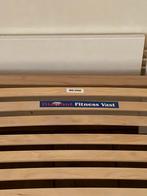 Gratis 160x200 bedframe met lattenbodem - zsm ophalen!, Ophalen, Gebruikt, Wit, Tweepersoons
