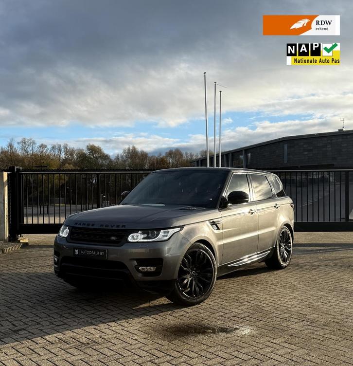 Land Rover Range Rover SPORT 3.0 TDV6 AUT | Nieuw Motorblok, Auto's, Land Rover, Bedrijf, ABS, Achteruitrijcamera, Adaptieve lichten