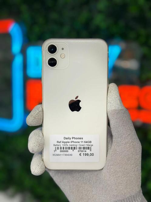 Apple iPhone 11 64GB, Telecommunicatie, Overige Telecommunicatie, Zo goed als nieuw, Ophalen of Verzenden
