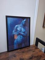 Naaktportret mannelijk naakt prachtig stukje kunst, Antiek en Kunst, Kunst | Tekeningen en Foto's, Ophalen of Verzenden