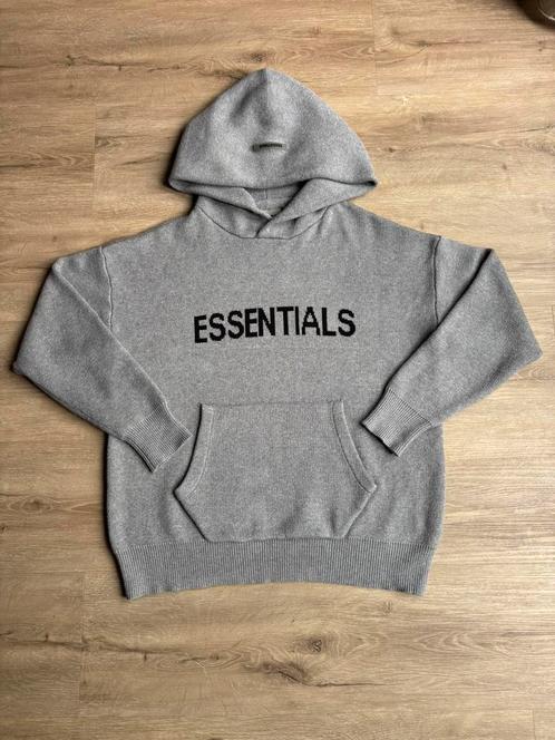 Essentials fear of God knit hoodie maat XL, Kleding | Heren, Truien en Vesten, Zo goed als nieuw, Maat 56/58 (XL), Grijs, Ophalen of Verzenden