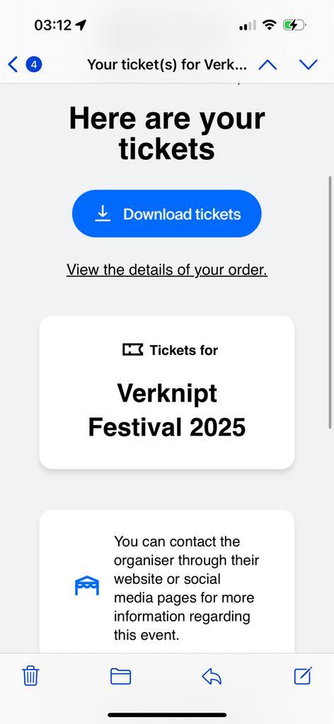 Verknipt Festival Weekend Ticket, Tickets en Kaartjes, Kortingen en Cadeaubonnen, Eén persoon, Overige typen, Overige soorten