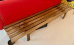 Vintage Martin Visser Spectrum BZ Bankje Wengé 200cm, Ophalen