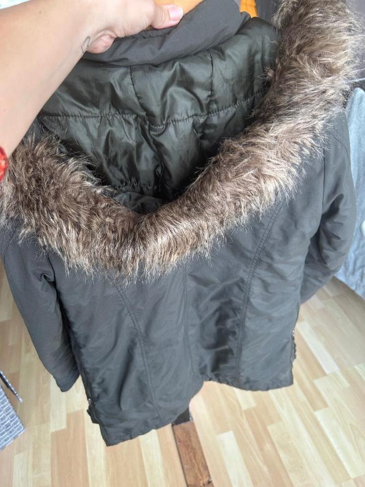 Zwangerschapsjas/draagjas, Kleding | Dames, Positiekleding, Zo goed als nieuw, Maat 36 (S), Groen, Ophalen