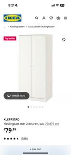 Ikea  kleppstad kledingkast, Ophalen, Zo goed als nieuw, 25 tot 50 cm