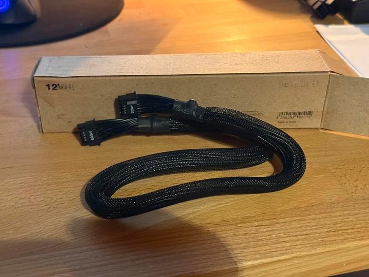 be quiet 12VHPWR adapterkabel 600w, Computers en Software, Pc- en Netwerkkabels, Zo goed als nieuw, Ophalen of Verzenden