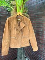 Geheel ongedragen suede leren jasje Bata mt L (Officieel XL), Bruin, Maat 42/44 (L), Nieuw, Ophalen of Verzenden
