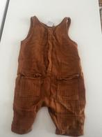Bruin jumpsuit overall unisex maat 68 zara, Ophalen of Verzenden, Zo goed als nieuw, Jongetje of Meisje, Pakje