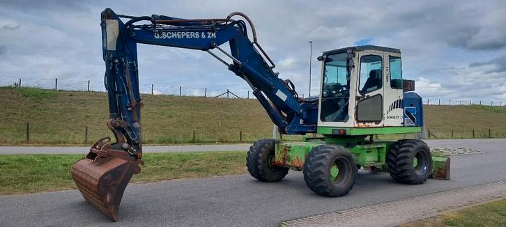 Schaeff HML 41 mobiele graafmachine sloop/sorteer HML 41, Zakelijke goederen, Machines en Bouw | Kranen en Graafmachines, Graafmachine