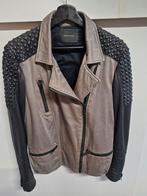 Maison Scotch leren jasje maat 3, Maat 38/40 (M), Zwart, Zo goed als nieuw, Maison Scotch