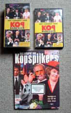 Het cabaret van Kopspijkers BOEK 2 DVD’s 2 VHS banden MOOI, Tv-programma of Sketches, Alle leeftijden, Ophalen of Verzenden, Zo goed als nieuw