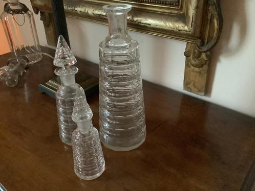 Antieke karafjes, Antiek en Kunst, Antiek | Glas en Kristal, Ophalen of Verzenden