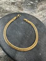 18k Gouden Miami Cubaan Link Armband, Ophalen of Verzenden, Nieuw