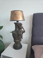 Antieke Bronzen Lamp met Marmeren Voet, Antiek en Kunst, Antiek | Lampen, Ophalen