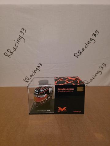 Verstappen Orange Lion 2025 helm 1:4 + kinspoiler beschikbaar voor biedingen