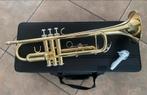 Ammoon bes trompet, Muziek en Instrumenten, Blaasinstrumenten | Trompetten, Nieuw, Ophalen of Verzenden, Bes-trompet, Met koffer
