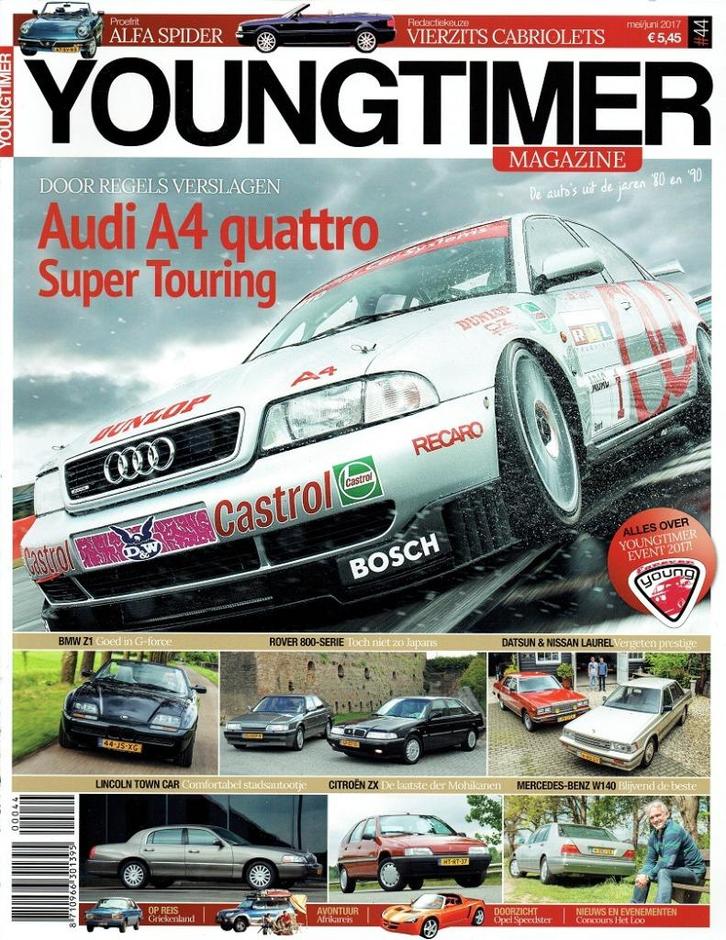 Youngtimer Magazine 2017 nr. 44 (o.a. Lincoln Town Car), Boeken, Auto's | Folders en Tijdschriften, Gelezen, Algemeen, Verzenden