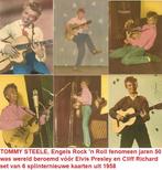 TOMMY STEELY, Engels Rock 'n Roll artiest, 6 fotokaarten nw., Ophalen of Verzenden, Nieuw, Foto of Kaart