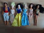 Barbie set Disney prinsessen en Aladdin, Gebruikt, Ophalen of Verzenden, Barbie
