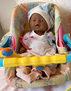 Baby born spullen incl grote pop kleine pop maxi cosy, Ophalen of Verzenden, Zo goed als nieuw, Babypop