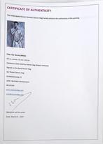 556. Olieverfschilderij, Steven Dag – "Our Secret", 2024, Antiek en Kunst, Kunst | Schilderijen | Modern, Ophalen of Verzenden