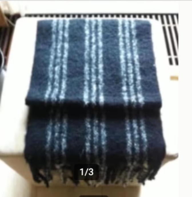 Dames omslagdoek zwart/grijs, Ophalen of Verzenden, Zo goed als nieuw, Maat 46/48 (XL) of groter, Sjaal