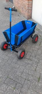 Bolderkar blauw met zwart, Ophalen of Verzenden, Zo goed als nieuw