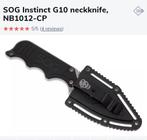 SOG instinct g10 neckknife, Ophalen of Verzenden, Nieuw
