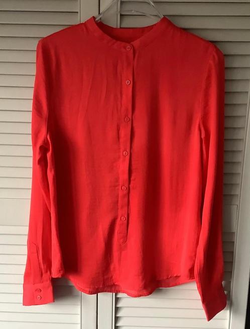 rode Blouse merk MSCH, maat XS, Kleding | Dames, Blouses en Tunieken, Zo goed als nieuw, Maat 34 (XS) of kleiner, Rood, Ophalen