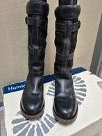 Zo goed als nieuw!! Zwarte leren Human Nature laarzen mt 37, Kleding | Dames, Schoenen, Hoge laarzen, Zwart, Ophalen of Verzenden
