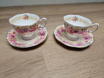 Royal Albert Serena Kop en Schotel Set beschikbaar voor biedingen