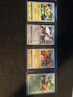 Vier oude X pokemon kaarten, Ophalen of Verzenden, Gebruikt, Meerdere kaarten