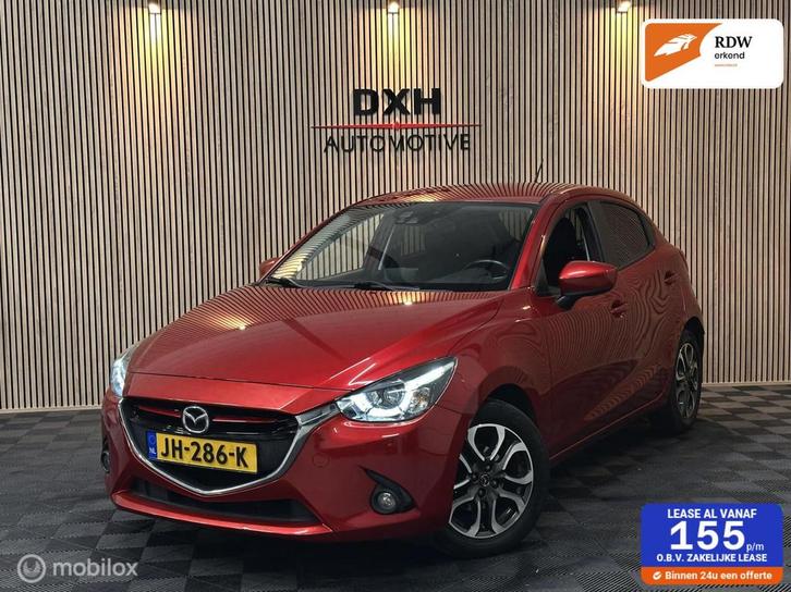 Mazda 2 1.5 Skyactiv-G GT-M 1eEIGENAAR! NAV STOELVW FULL-LED, Auto's, Mazda, Bedrijf, Te koop, ABS, Airbags, Airconditioning, Alarm