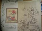 Nouvelle - 1 Stof en patroon . Matilda Mouse. Heb ook DMC, Ophalen of Verzenden, Nieuw, Handborduren, Patroon