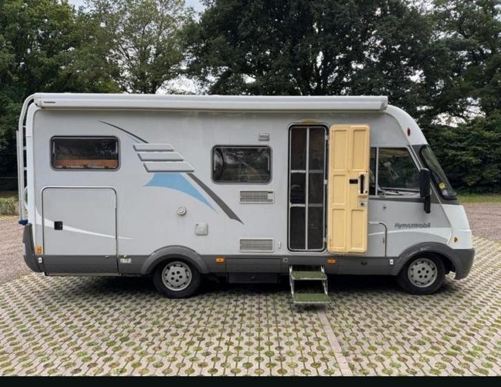 Hymer camper 2004, off-grid klaar!, Caravans en Kamperen, Campers, Particulier, tot en met 4, Integraal, Hymer, Fiat, Diesel, Handgeschakeld