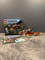 Lego Minecraft 21162 Het Taiga Avontuur - Compleet!, Ophalen of Verzenden, Zo goed als nieuw, Complete set, Lego