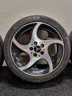 18 inch Mercedes E-klasse W211 W212 5x112 zomerbanden, Auto-onderdelen, Banden en Velgen, Banden en Velgen, Gebruikt, Personenwagen