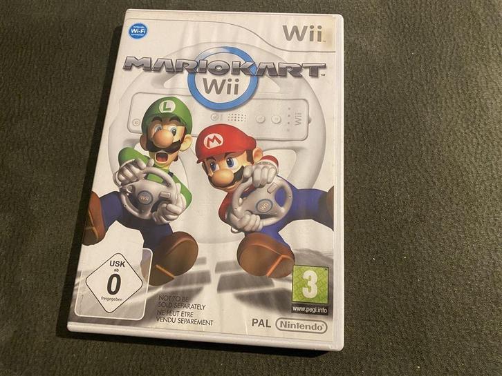 Mariokart wii nintendo [553], Spelcomputers en Games, Games | Nintendo Wii, Zo goed als nieuw, Racen en Vliegen, 1 speler, Vanaf 3 jaar