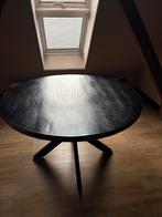 Mangohouten eettafel 130 cm, Ophalen, Gebruikt, Rond, 100 tot 150 cm