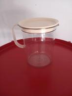 Tupperware sapkan Exclusief 1,2 liter, Huis en Inrichting, Keuken | Tupperware, Ophalen of Verzenden, Zo goed als nieuw, Wit, Beker of Kan